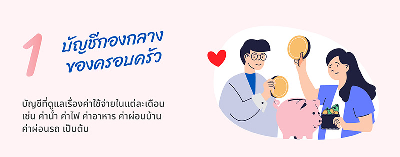 5 บัญชีครอบครัว ที่ต้องมี สำหรับคู่ที่เพิ่งแต่งงาน 1 web800 1